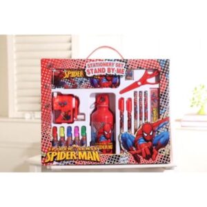 ชุดเครื่องเขียน ลายการ์ตูน น่ารักๆ แดง