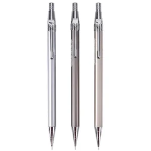 เครื่องเขียนดินสอกดโลหะ 2B 0.5 0.7 /3 ชิ้น