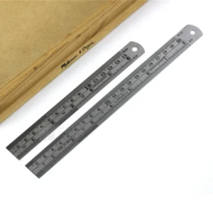 ฟุตเหล็ก ไม้บรรทัดเหล็ก Orca ขนาด 6 นิ้ว และ 8 นิ้ว