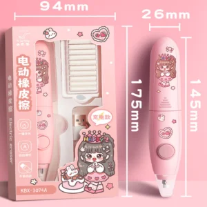 ยางลบอัตโนมัติ ง่ายต่อการใช้ ง่ายต่อการพกพา ลายการ์ตูนน่ารัก